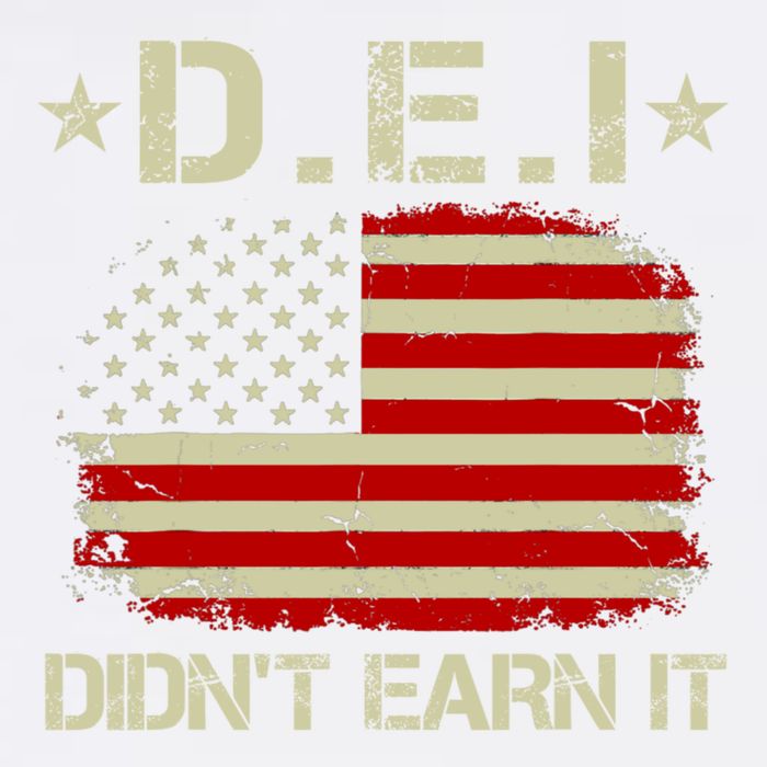 Dei DidnT Earn It Funny Garment-Dyed Sweatshirt