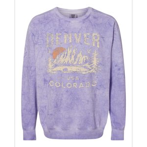 Denver Colorblast Crewneck Sweatshirt