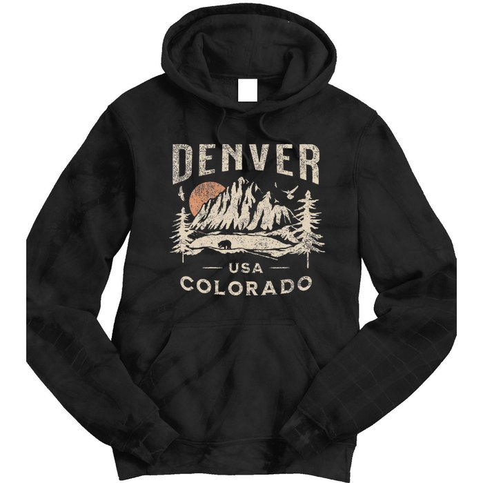 Denver Tie Dye Hoodie