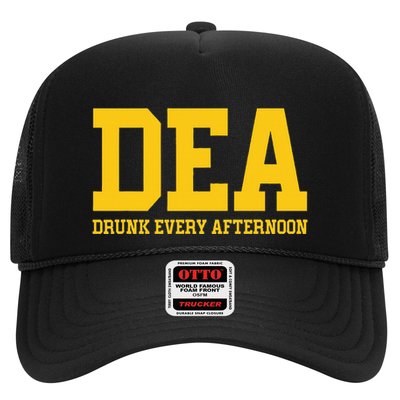 Dea Drunk Every Afternoon Drinking Lover Trucker Hat