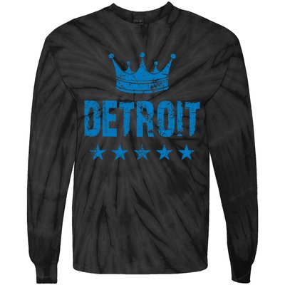 Detroit Tie-Dye Long Sleeve Shirt