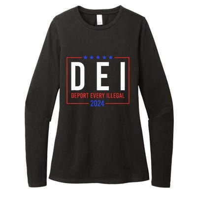 Dei Deport Every Illegal 2024 Womens CVC Long Sleeve Shirt