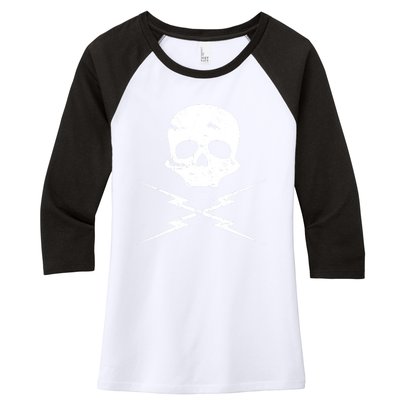 Deathproof! Women's Tri-Blend 3/4-Sleeve Raglan Shirt