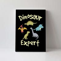 Dinosaur Dinosaur Expert Canvas