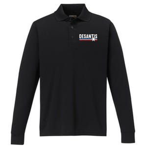 DeSantis Performance Long Sleeve Polo