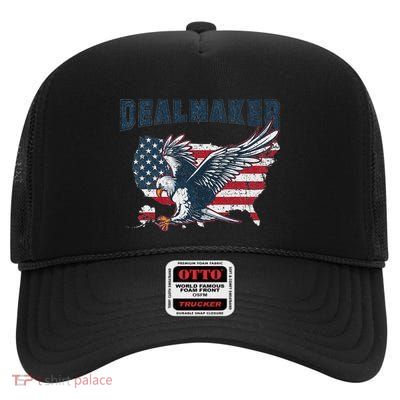 Dealmaker High Crown Mesh Back Trucker Hat