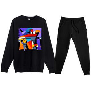 Derpism Premium Crewneck Sweatsuit Set