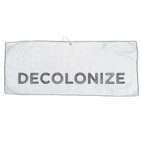 Decolonize Large Microfiber Waffle Golf Towel