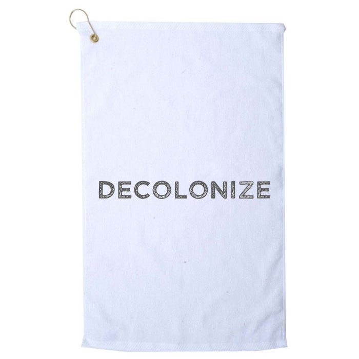 Decolonize Golf Towel