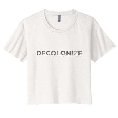 Decolonize Crop Top