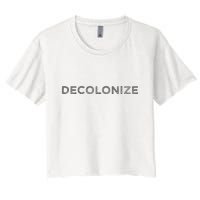 Decolonize Crop Top