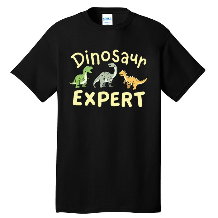 Dinosaur Dinosaurs Expert Paleontologist Tall T-Shirt