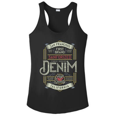 Denim Ladies PosiCharge Competitor Racerback Tank