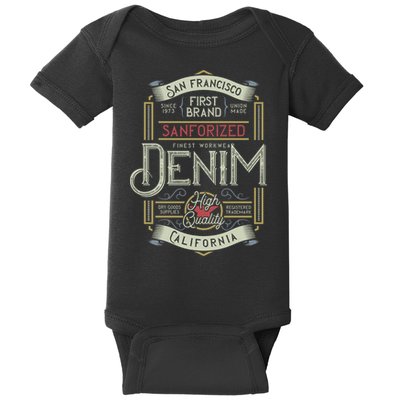 Denim Baby Bodysuit