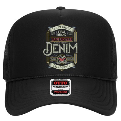 Denim Trucker Hat