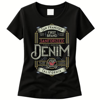Denim Womens T-Shirt