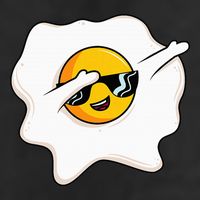 Dab Dabbing Egg Funny Fried Egg Cool Comfort Performance Bucket Hat