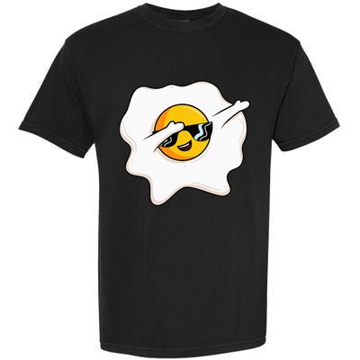 Dab Dabbing Egg Funny Fried Egg Garment-Dyed Heavyweight T-Shirt