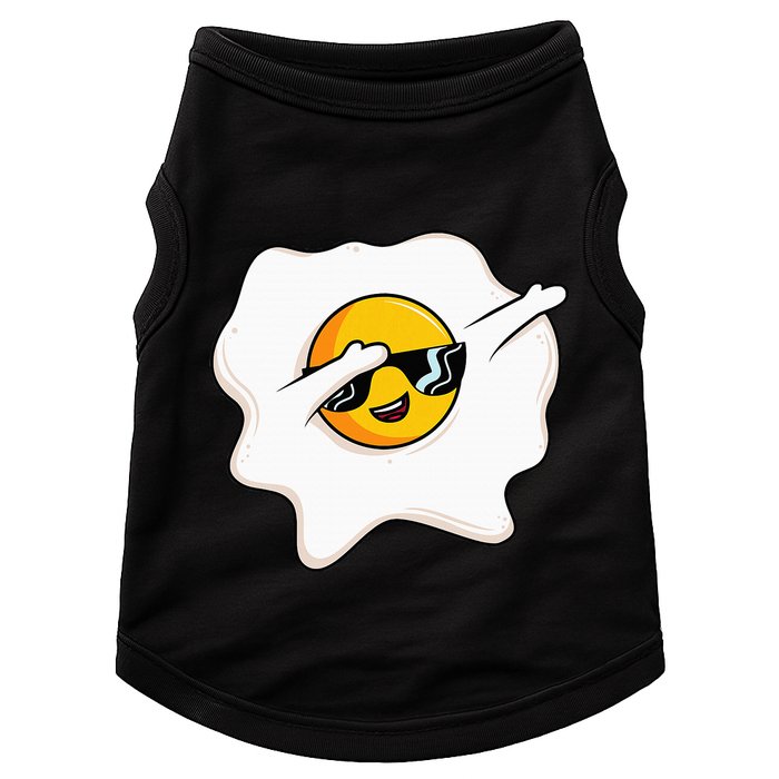 Dab Dabbing Egg Funny Fried Egg Doggie Tank