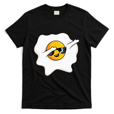 Dab Dabbing Egg Funny Fried Egg T-Shirt