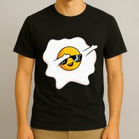 Dab Dabbing Egg Funny Fried Egg T-Shirt