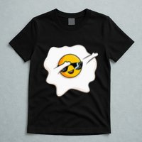 Dab Dabbing Egg Funny Fried Egg T-Shirt