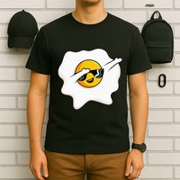 Dab Dabbing Egg Funny Fried Egg T-Shirt
