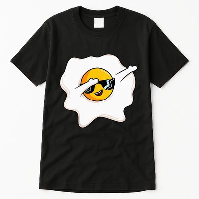 Dab Dabbing Egg Funny Fried Egg Tall T-Shirt