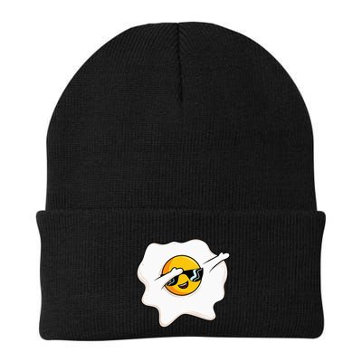 Dab Dabbing Egg Funny Fried Egg Beanie