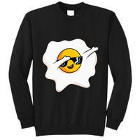 Dab Dabbing Egg Funny Fried Egg Tall Sweatshirt