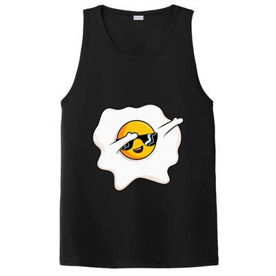 Dab Dabbing Egg Funny Fried Egg PosiCharge Competitor Tank