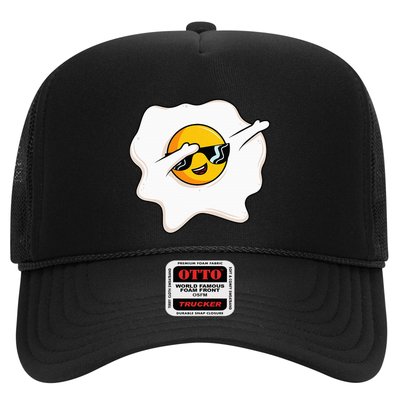 Dab Dabbing Egg Funny Fried Egg Trucker Hat