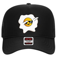 Dab Dabbing Egg Funny Fried Egg Hat
