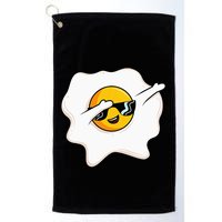 Dab Dabbing Egg Funny Fried Egg Golf Towel