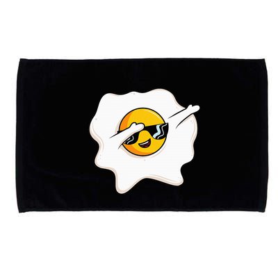 Dab Dabbing Egg Funny Fried Egg Microfiber Hand Towel