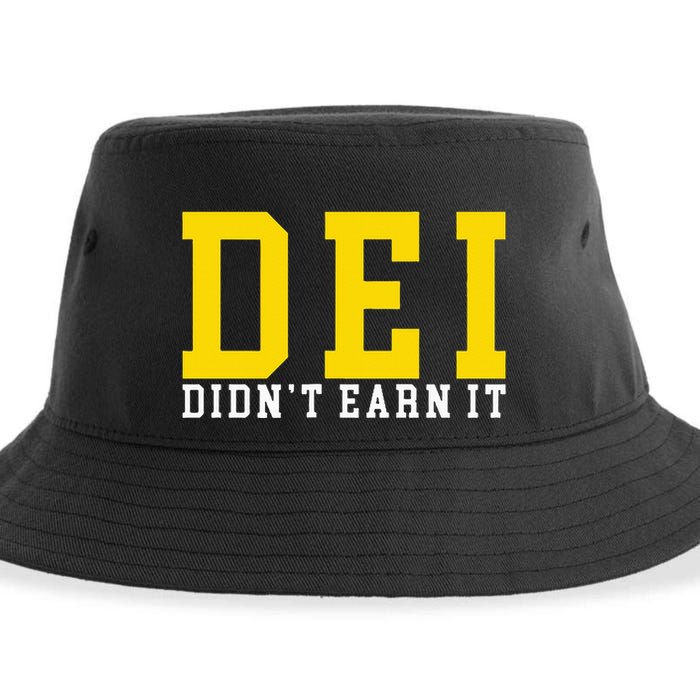Dei DidnT Earn It Sustainable Bucket Hat