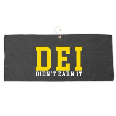 Dei DidnT Earn It Large Microfiber Waffle Golf Towel