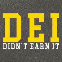 Dei DidnT Earn It Cotton Canvas Backpack
