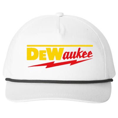 Dewaukee Snapback Five-Panel Rope Hat