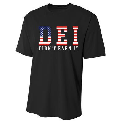 Dei DidnT Earn It Performance Sprint T-Shirt