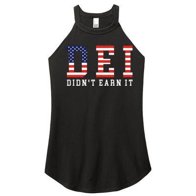 Dei DidnT Earn It Women’s Perfect Tri Rocker Tank