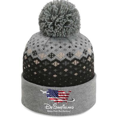 DeSantisLand The Baniff Cuffed Pom Beanie