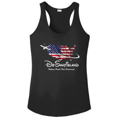 DeSantisLand Ladies PosiCharge Competitor Racerback Tank