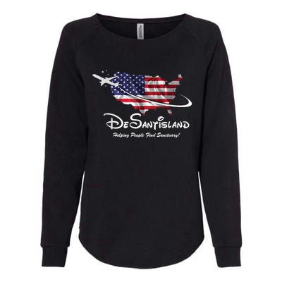 DeSantisLand Womens California Wash Sweatshirt