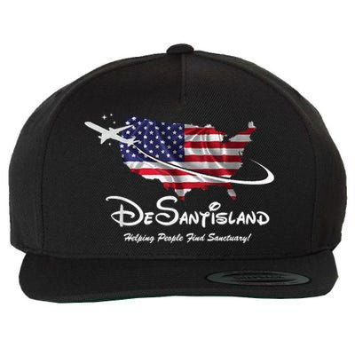 DeSantisLand Wool Snapback Cap