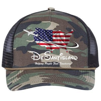 DeSantisLand Retro Rope Trucker Hat Cap