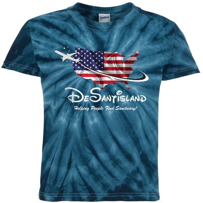 DeSantisLand Kids Tie-Dye T-Shirt