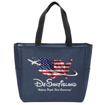 DeSantisLand Zip Tote Bag