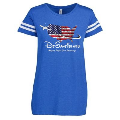 DeSantisLand Enza Ladies Jersey Football T-Shirt