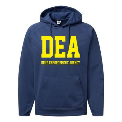 DEA Drug Enforcement Agency Performance Fleece Hoodie